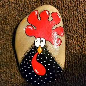 Hand Painted Chicken